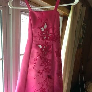 Pink pageant dress